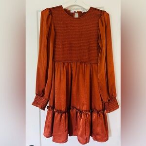 Women's Size Medium, Silk, Mini dress